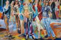 Ecke Pempelforter 11, 200 x 300 cm, oil on canvas, © Klaus Dobrunz