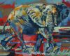 Elefant 170112, oil on canvas, 120 x 160 cm, © Klaus Dobrunz