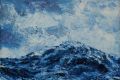 Wave 2, oil on canvas, 40 x 30 cm, © Klaus Dobrunz