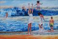 Miami Beach 1, oil on canvas, 75 x 110 cm, © Klaus Dobrunz