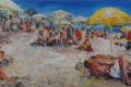 Copacabana 7, oil on canvas, 18 x 50 cm, © Klaus Dobrunz