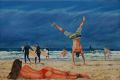 Eagle Beach 1, oil on canvas, 75 x 110, © Klaus Dobrunz