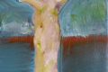 Baum 10, 36 x 22 cm, oil on canvas, © Klaus Dobrunz