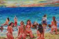 Bora Bora 1, oil on Canvas, 55 x 70 cm, © Klaus Dobrunz